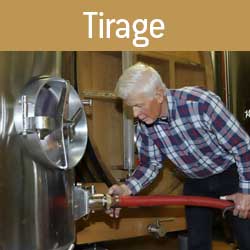 Le tirage en Champagne